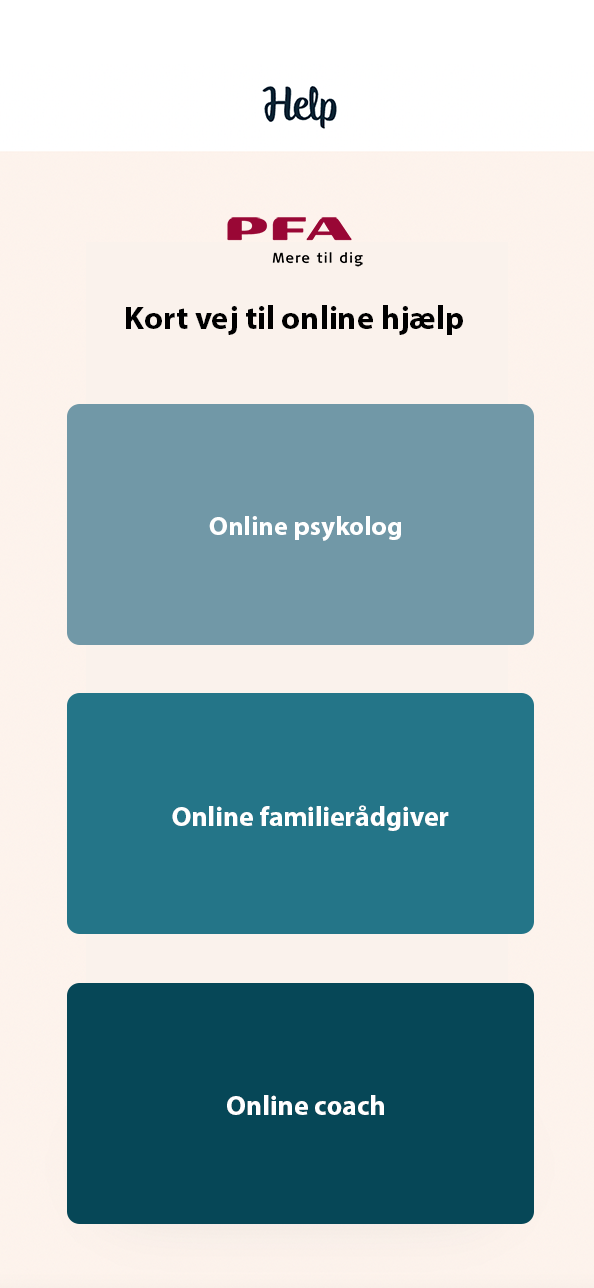 App screen